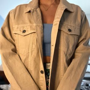 Tan Denim Jacket